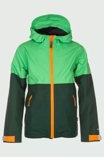 rukka Puck Kinder Regenjacke - sea moss