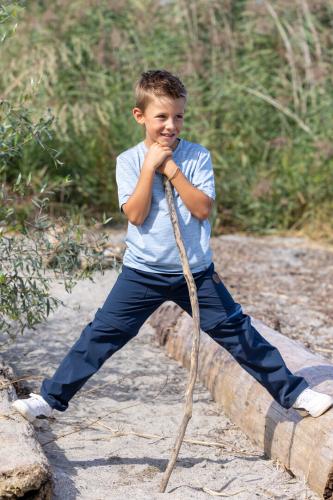 rukka Trek Kinder Wanderhose - total eclipse