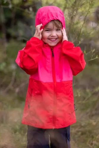 rukka Travellight Kinder Regenjacke - peaches n' cream