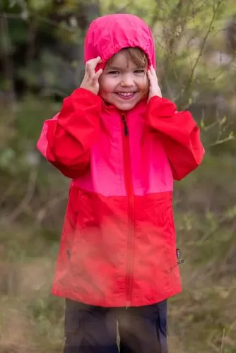 rukka Travellight Kinder Regenjacke - peaches n' cream
