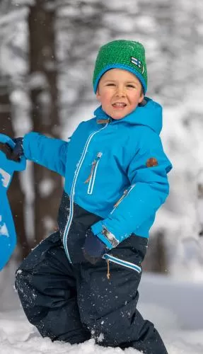 rukka Caspar Kinder Winter Overall - faded denim