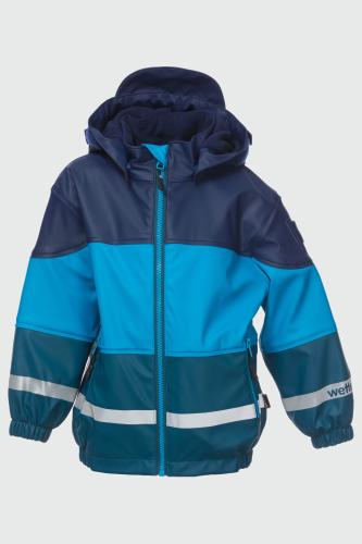 rukka Mogli Kinder Winterregenjacke - majolica blue (Grösse: 116)