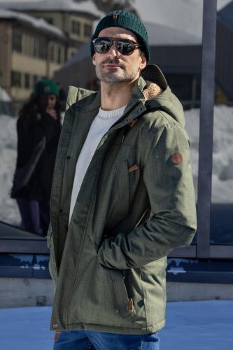 rukka Jordan Herren Winterparka - dark navy mélange