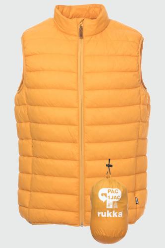 rukka Pac Vest Herren Thermo Gilet - golden yellow (Grösse: XXL)