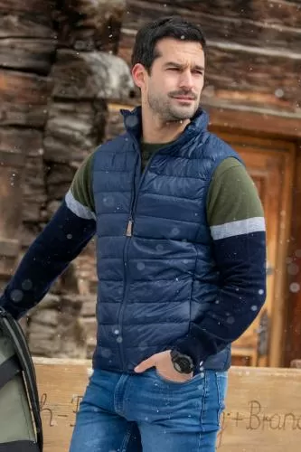 rukka Pac Vest Herren Thermo Gilet - dark navy