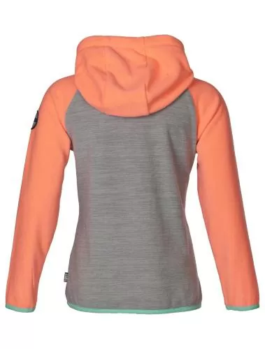 rukka Erik Kinder Fleece Zip-Hoodie - radiant orchid