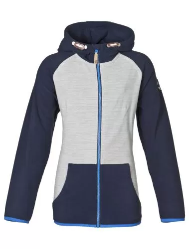 rukka Erik Kinder Fleece Zip-Hoodie - night blue