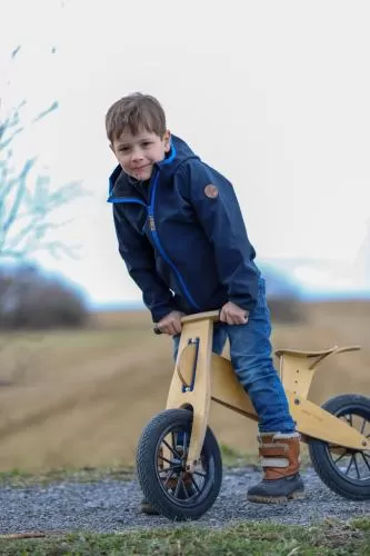 rukka Avan Kinder Soft Shell Jacke faded denim