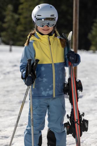 rukka Champion Kinder Winterjacke - sea moss