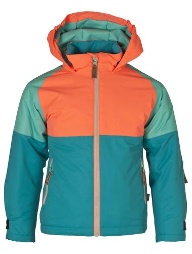 rukka Champion Kinder Winterjacke - neon salmon (Grösse: 116)