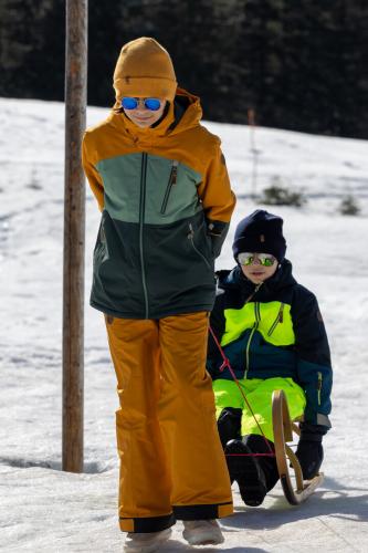 rukka Speedy Kinder Winterjacke - inca gold
