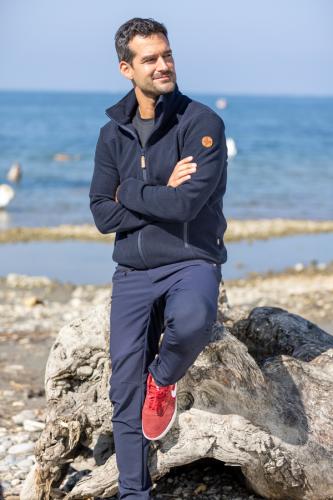 rukka Marcello Herren Fleece Jacke dark navy