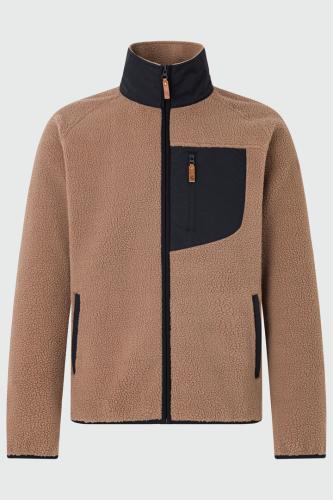 rukka Carson Herren Fleece Jacke - shitake