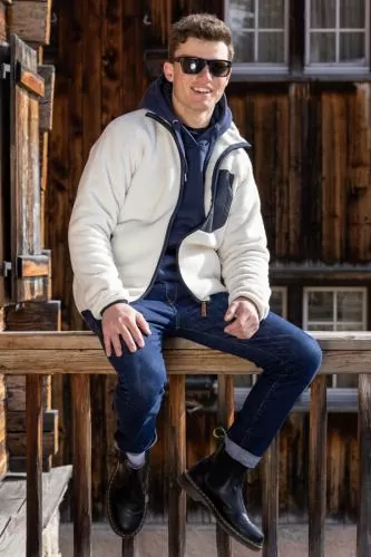 rukka Carson Herren Fleece Jacke - thyme