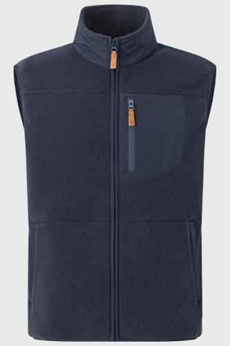 rukka Fisher Herren Sherpa Gilet - dark navy