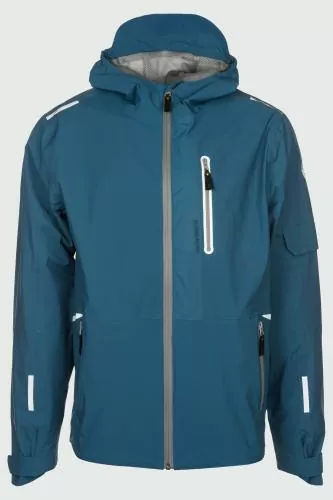 rukka Trailblaze men's rain jacket - indian teal