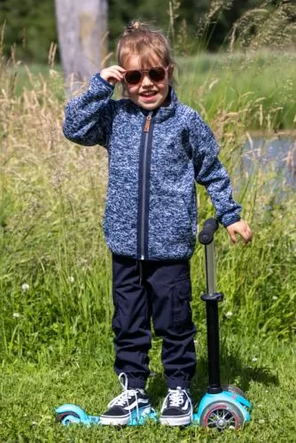 rukka Lana Kinder Fleece Jacke für Kleinkinder - dress blue