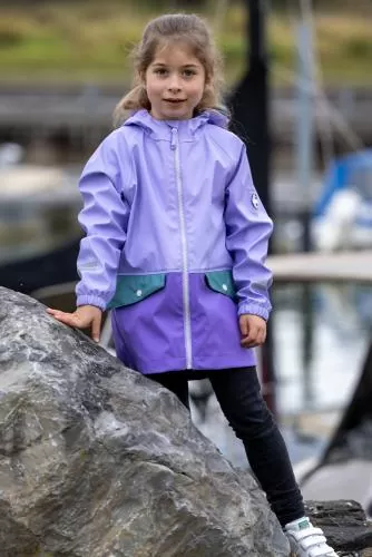 rukka Ladina Kinder Regenjacke - lavender