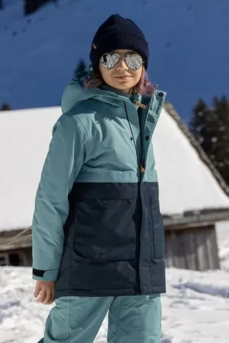 rukka Tobo Kinder Skiparka - majolica blue