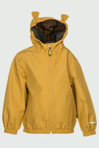 rukka Leja Kinder Regenjacke - golden yellow mélange