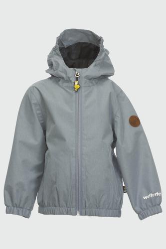 rukka Leja Kinder Regenjacke - faded denim mélange (Grösse: 104)