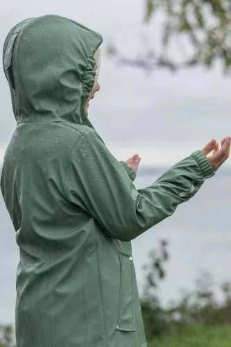 rukka Jem Kinder Regenjacke - hedge green