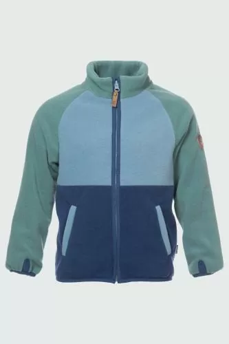 rukka Mian Kinder Fleece Jacke - blue surf