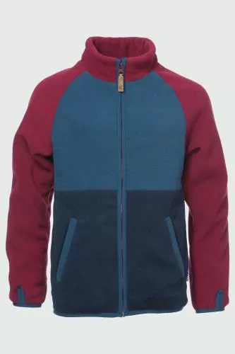 rukka Mian Kinder Fleece Jacke - sundry tomato
