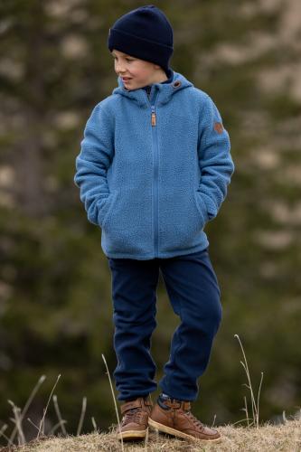 rukka Sammy Kinder Sherpa Fleece Jacke - darkest spruce
