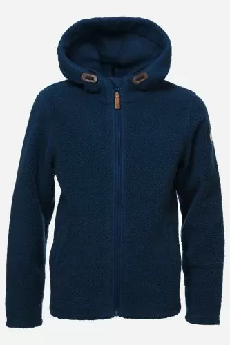 rukka Sammy Kinder Sherpa Fleece Jacke - total eclipse
