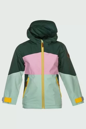 rukka Wynn children's rain jacket - pink frosting