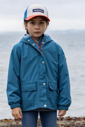 rukka Suri Kinder Regenjacke - indian teal