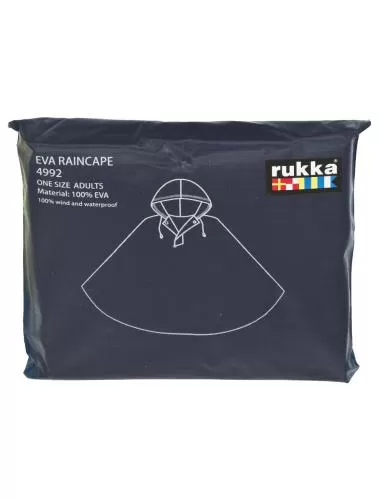 rukka Eva Unisex Regenponcho - imperial blue