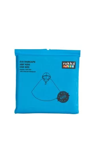 rukka Eva Kinder Regenponcho - imperial blue
