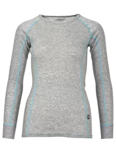 rukka Annick Damen langarm Shirt - grey mélange
