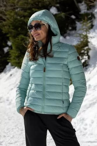 rukka Hood PJ Damen Thermo Hoodie - blue surf