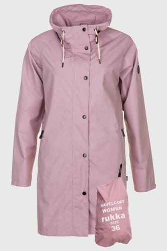rukka Travelcoat Damen Regenmantel - mauve shadows