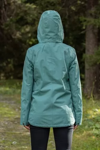 rukka Lorena Damen Regenjacke - blue surf