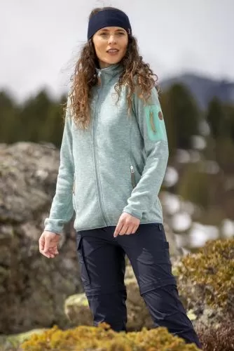 rukka Fanny Damen Fleece Jacke total eclipse