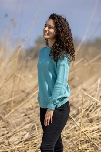 rukka Kimi Damen Pullover Rundhals strawberry pink