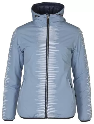 rukka Blaze Women Winterjacke Damen reflektierend und reversibel - faded denim