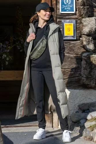 rukka Agnes Damen Thermo Gilet lang - seneca rock