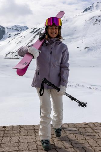 rukka Hazel 3-Lagen Damen Skijacke - lavender aura