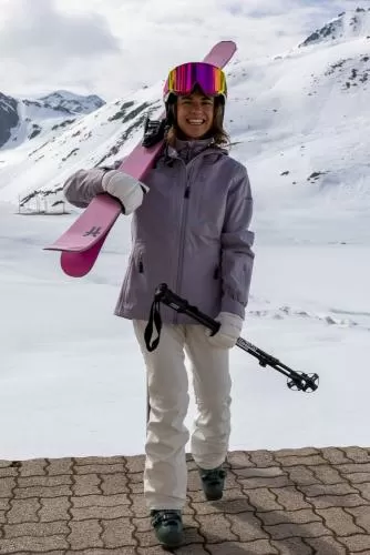 rukka Hazel 3-Lagen Damen Skijacke - lavender aura