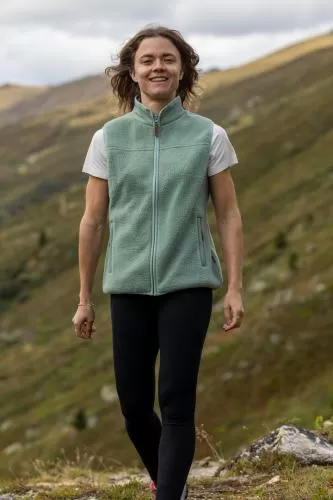 rukka Flora Damen Fleece Gilet - green bay