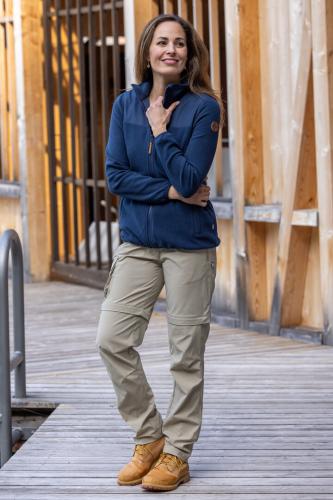 rukka Opal Damen Zip-Off Hose - dark navy