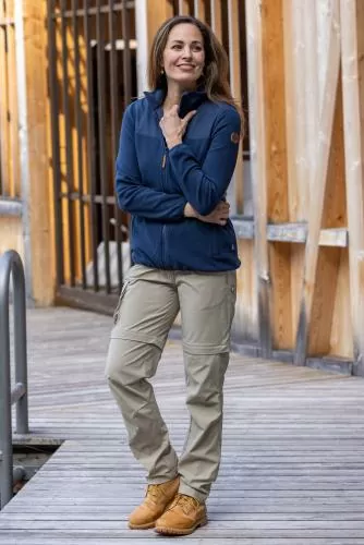 rukka Opal Damen Zip-Off Hose - dark navy