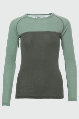 rukka Alina Merino Langarm Shirt - thyme (Grösse: XL)