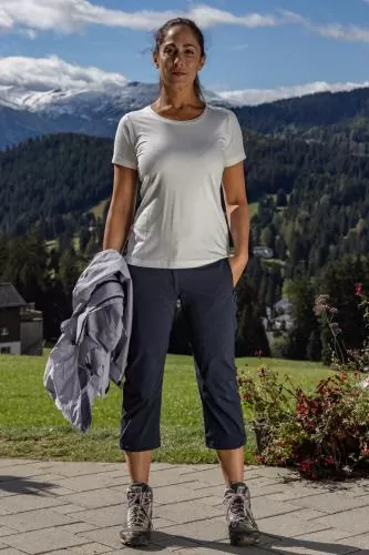 rukka Eka Damen 3/4 Hose - catawba grape