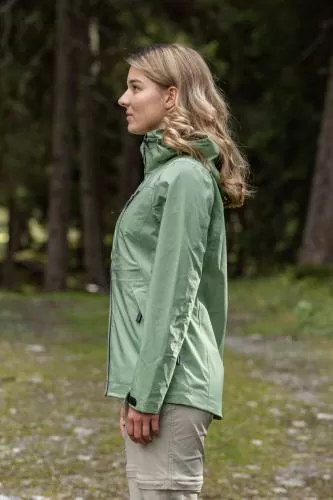 rukka Dora 3 layer rain jacket Ladies - lavender aura